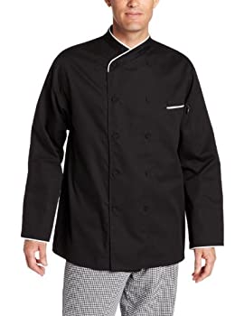 【中古】【輸入品・未使用】Dickiesメンズブラックエジプトコットンシェフコート カラー: ブラック