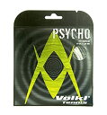 【中古】【輸入品・未使用】Volkl サイコ ハイブリッド 16G テニスストリング ブラックとシルバー (ブラック)