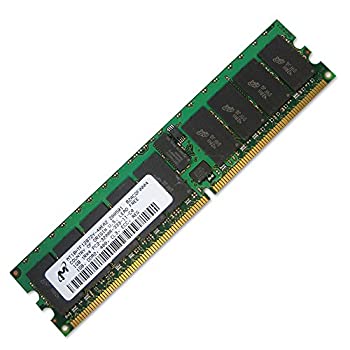 【中古】【輸入品・未使用】Micron 1?GB ddr2?ECC 400?cl3?Reg 1rx4サーバーメモリ