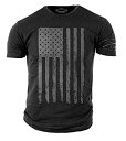 【中古】【輸入品・未使用】(グラントスタイル) Grunt Style メンズアメリカTシャツ US サイズ: Large カラー: グレー