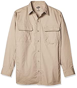 【中古】【輸入品・未使用】Dickies メンズ 長袖 通気 リップストップ タクティカルシャツ US サイズ: Small カラー: ベージュ 【中古】【輸入品・未使用】Dickies メンズ 長袖 通気 リップストップ タクティカルシャツ US サイズ: Small カラー: ベージュ