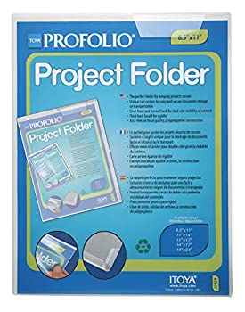 【中古】【輸入品・未使用】Itoya Profolioプロジェクトフォルダ、タブシステム文書を保護する、11?x 17インチ、クリア(pf-1117cr)