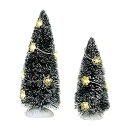 【中古】【輸入品・未使用】クロス製品冬Flurries S (セットof 2?)ツリー