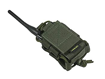 楽天スカイマーケットプラス【中古】【輸入品・未使用】M.O.L.L.E ポーチ バッグ ラジオ 電話 GPS タクティカル MOLLE （オリーブODグリーン）