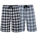【中古】【輸入品・未使用】Hanes メンズ & ビッグ メンズ ウーブン ストレッチ パジャマ ショーツ - 2枚パック US サイズ: X-Large カラー: グレー
