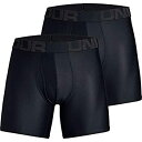 【中古】【輸入品・未使用】Under Armour Tech 6in Underwear - 2-Pack - Men's