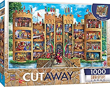 【中古】【輸入品・未使用】MasterPieces 1000ピース イージーグリップジグソーパズル 大人/家族/子供向け - 中世の城 - 23.5インチx34インチ 【中古】【輸入品・未使用】MasterPieces 1000ピース イージーグリップジグソーパズル 大人/家族/子供向け - 中世の城 - 23.5インチx34インチ