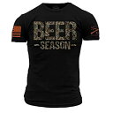 【中古】【輸入品・未使用】Grunt Style Realtree Edge - ビールシーズンメンズTシャツ US サイズ: Medium カラー: ブラック