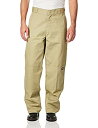 【中古】【輸入品 未使用】 ディッキーズ DICKIES 85283 ルーズフィット ダブルニー ワークパンツ カーキ W32L32