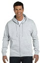 yÁzyAiEgpzHanes P180 Comfort Blend Ecosmart Full Zip Hoodie Size - Large - Ash