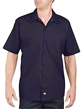 【中古】【輸入品・未使用】Dickies Occupational Workwear LS535CH 3XL Polyester/ Cotton Men's Short Sleeve Industrial Work Shirt, 3X-Large, Dark Charcoal by Dickie