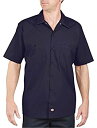 Dickies Occupational Workwear LS535CH 3XL Polyester/ Cotton Men's Short Sleeve Industrial Work Shirt, 3X-Large, Dark Charcoal by Dickie