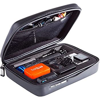 yÁzyAiEgpzSP POV Elite Case for Go-Pro Camera Medium Black [GA0045]