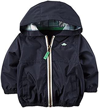 【中古】【輸入品・未使用】カーターズ Carter's ジャケット コート 前開き フード付き 長袖 ポリエステルポプリン100% Jersey-Lined jacket NB (50-55cm)