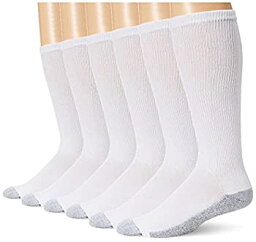 【中古】【輸入品・未使用】Hanes Men's Over-the-Calf Tube Socks,White,1 Pack (12 Pairs) 10-13