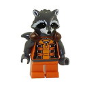 【中古】【輸入品・未使用】LEGO Guardians of the Galaxy Super Heroes Rocket Raccon minifigure