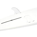 【中古】【輸入品・未使用】DORSAL サーフボードフィン ロングボードサイド2またはクアッドリアセット FCS対応 ポリカーボネート