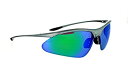 【中古】【輸入品・未使用】Optic Nerve Tightrope偏光スポーツサングラス???マットカーボンフレームwithブラウンwithシルバーフラッシュ...