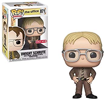 楽天スカイマーケットプラス【中古】【輸入品・未使用】Funko Pop! テレビ: ザ・オフィス、ドワイト・シュルート ブロンドヘア付き 限定ビニールフィギュア #871