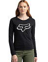 【中古】【輸入品・未使用】Fox Racing Women's Standard Boundary Long Sleeve TOP, Black, XSmall