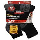 【中古】【輸入品・未使用】Genuine Dickies メンズ Dri-Tech Performance Work クオーターレングス アンクルソックス (6...