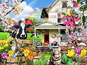 【中古】【輸入品・未使用】A Spring Day ジグソーパズル 300ピース