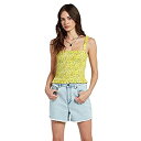 yÁzyAiEgpzVolcom Women's Wanna Have Sun Cami Lime