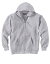 【中古】【輸入品・未使用】Hanes F280 Ultimate Cotton Fleece Full-Zip Adult Hoodie Size Extra Large, Ash Grey