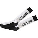【中古】【輸入品・未使用】Alpinestars Summer TouringメンズStreet Racing Motorcycleソックス???ブラック/グレー/ホワイト/ S / Mサイズ