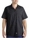 【中古】【輸入品・未使用】Dickies ls535?Short Sleeve Industrial Workシャツ X-Large LS535BK XLT 1