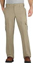 yÁzyAiEgpzDickies Men's Regular Straight Stretch Twill Cargo Pant, Desert Sand, 42x32