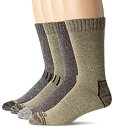 【中古】【輸入品・未使用】Dickiesメンズ4パックAll Season Marled湿気コントロールクルーソックス