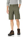 【中古】【輸入品・未使用】Dickies メンズリラックス フィット11インチ 軽量 リップストップ カーゴ ショーツ カラー: グリーン