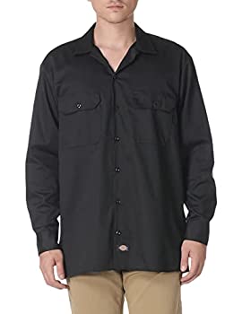 【中古】【輸入品・未使用】DickiesメンズBig長袖Flex Twill Workシャツ US サイズ: 4L カラー: ブラック