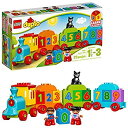 【中古】【輸入品 未使用】LEGO DUPLO Number Train 10847, Preschool, Pre-Kindergarten, Large Building Block Toys for Toddlers