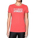 【中古】【輸入品・未使用】Under Armor レディース スレッドボーン ツイストグラフィック 半袖 X-Small レッド