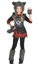 【中古】【輸入品・未使用】Amscan She Wolf ハロウィンコスチューム 女の子用 M 付属品付き