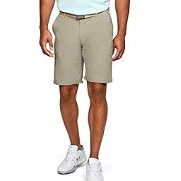 【中古】【輸入品・未使用】Under Armour Men's Tech Golf Shorts, Khaki Base (289)/Mod Gray