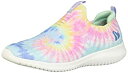 【中古】【輸入品・未使用】Skechers girls Ultra Flex-groovin Vibes Sneaker, Black/Multi, 2 Little Kid US(4)