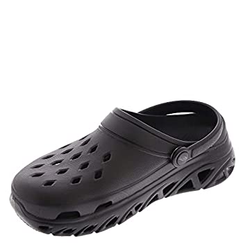 【中古】【輸入品・未使用】Skechers Foamies Glide - Step Perf'd Clog, ブラック, 6