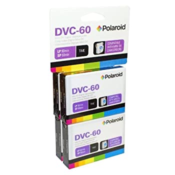 【中古】【輸入品 未使用】Polaroid PRDVC600004 60分 ミニDVデジタルビデオカセット 4パック