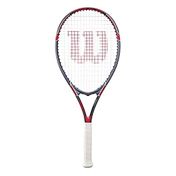 【中古】【輸入品・未使用】Wilson Tour Slam Adult Strung Tennis Racket, 4 3/8