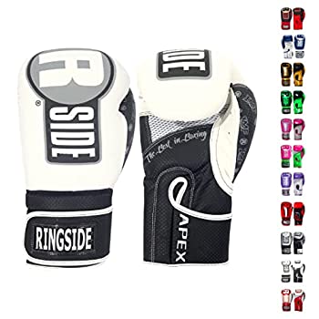 【中古】【輸入品・未使用】Ringside Apex ボクシング キックボクシング ムエタイ トレーニンググローブ ゲル スパーリング パンチング バッグ ミット L-XL