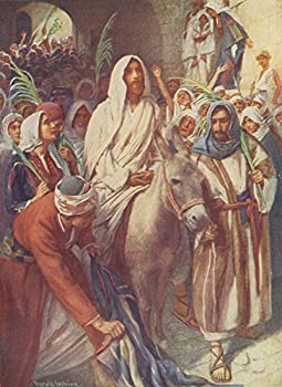 【中古】【輸入品・未使用】Posterazzi Story about Jesus 1959 Palm Sunday ポスター プリント ハロルド・コッピング作 (18 x 24)