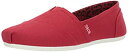 【中古】【輸入品・未使用】Skechers レディース Plush-Peace and Love フラット, ダークレッド, 10
