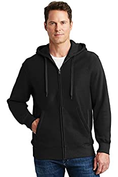 【中古】【輸入品・未使用】Sport-Tek F282 Mens Super Heavyweight Full-Zip Hooded Sweatshirt44; Black - Large