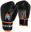 【中古】【輸入品・未使用】(16 Ounce Black/Orange) - Meister Pro Boxing Gloves w/ Wrist Support (Pair)