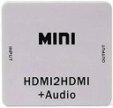 【中古】【輸入品・未使用】AVInAir HDMI - HDMIオーディオコンバーター (プラスチックケース) ホワイト (AV-SF-HA088B)