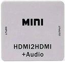 【中古】【輸入品・未使用】AVInAir HDMI - HDMIオーディオコンバーター (プラスチックケース) ホワイト (AV-SF-HA088B)【メーカー名】AVInAir【メーカー型番】AV-SF-HHA088B【ブランド名】AVInAir【商品説明】AVInAir HDMI - HDMIオーディオコンバーター (プラスチックケース) ホワイト (AV-SF-HA088B)当店では初期不良に限り、商品到着から7日間は返品を 受付けております。こちらは海外販売用に買取り致しました未使用品です。買取り致しました為、中古扱いとしております。他モールとの併売品の為、完売の際はご連絡致しますのでご了承下さい。速やかにご返金させて頂きます。ご注文からお届けまで1、ご注文⇒ご注文は24時間受け付けております。2、注文確認⇒ご注文後、当店から注文確認メールを送信します。3、配送⇒当店海外倉庫から取り寄せの場合は10〜30日程度でのお届けとなります。国内到着後、発送の際に通知にてご連絡致します。国内倉庫からの場合は3〜7日でのお届けとなります。　※離島、北海道、九州、沖縄は遅れる場合がございます。予めご了承下さい。お電話でのお問合せは少人数で運営の為受け付けておりませんので、メールにてお問合せお願い致します。営業時間　月〜金　10:00〜17:00お客様都合によるご注文後のキャンセル・返品はお受けしておりませんのでご了承下さい。