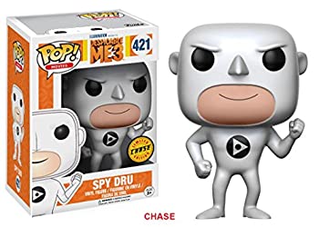 楽天スカイマーケットプラス【中古】【輸入品・未使用】Funko POP! 映画 ビニールフィギュア 怪盗グルーの月泥棒3 SPY DRU （ホワイト） リミテッドチェイス